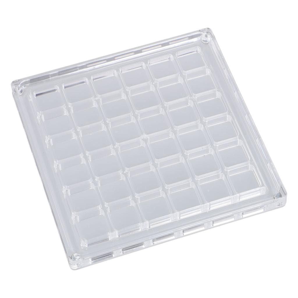 Multi Functional Transparent Acrylic Box for Storing Shells and Crystals Designed with a Convenient Magnetic Locking System