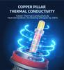 200W 360° H8/H11 LED Headlight 40000LM Super Canbus Fog Lamp 500K White Lamp For Lens,2pcs,