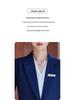 Yumeiya Elegant Professional Suit Set - Spring Thick Style Waist-Slimming Long-Sleeved Workwear Uniform.