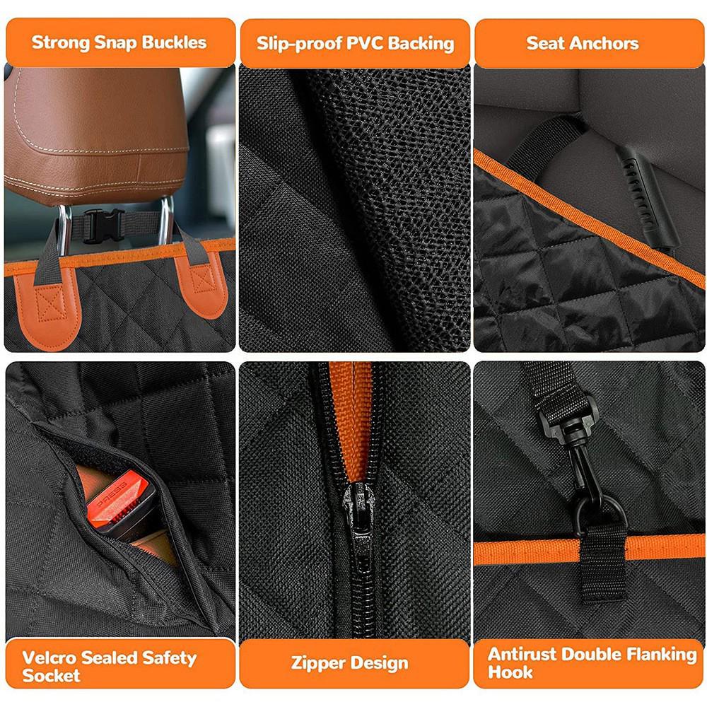 Waterproof Pet Car Seat Cushion - Anti-Dirty Pad for Dogs & Cats