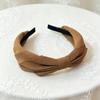 [Popular in Europe And America] Ins Style Easy Bow Headband, Full of Texture, Create a Delicate Shape, Easy Solid Color Bow Headband,