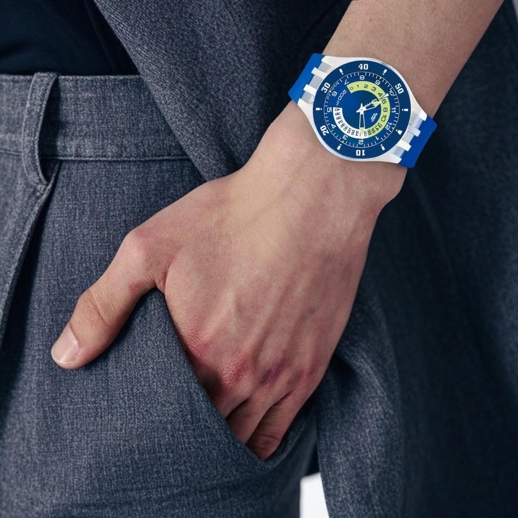 SWATCH Men Blue Watch SUGK100 SUGK100