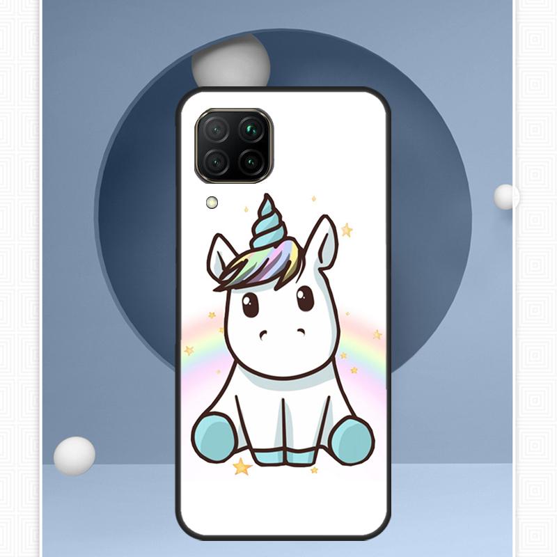 Cartoon Rainbow Unicorn For Huawei P30 P60 Pro P20 P40 Lite Nova 9 10 SE 12s 12i 11i 8i Y91 Y60 Y70 Y72 Y90 Y61 Case