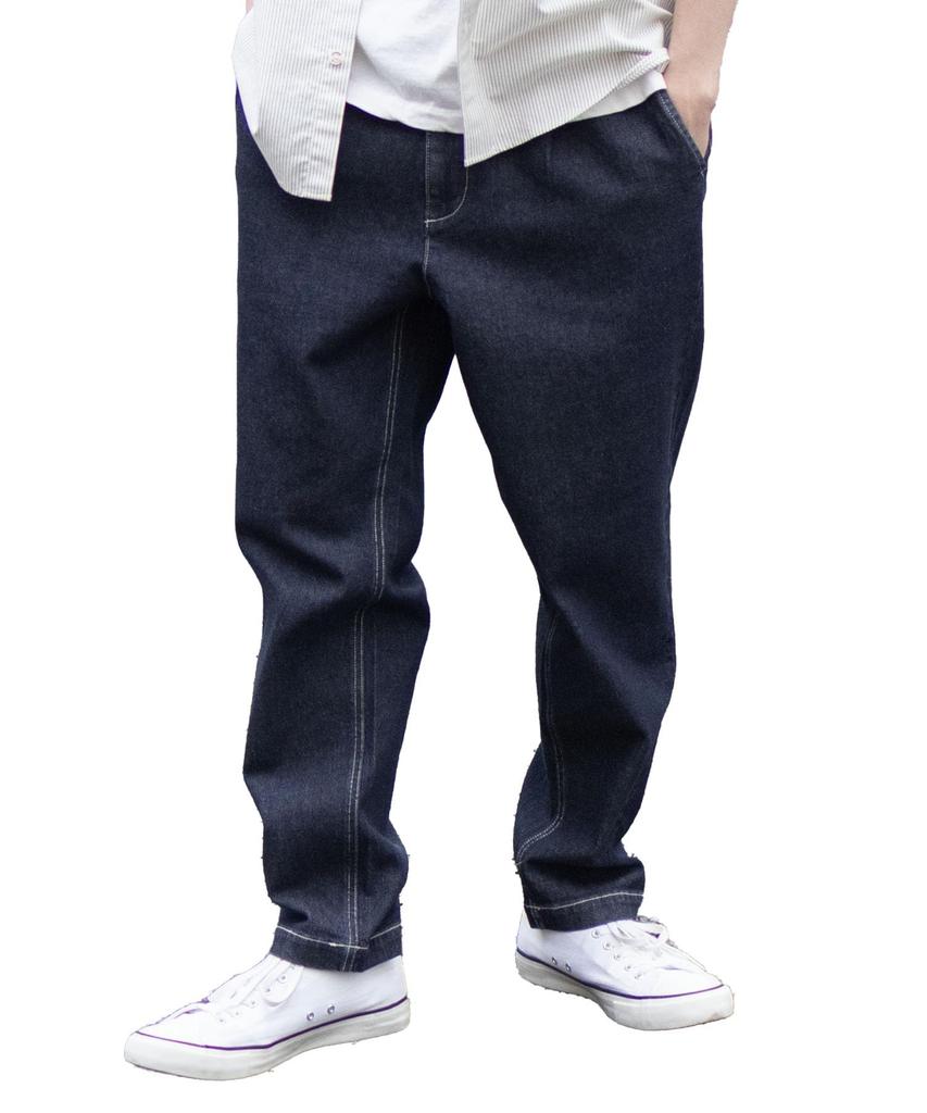Dickies Men's Stretch Twill Chinos with Drawstring Waist, Easy-Drying, One-Wash, Size M
