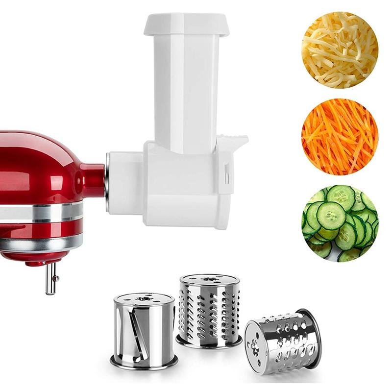 Vegetable Slicer Shredder Cheese Grater For Kitchenaid Stand Mixer Attachment Slicing Shredding Accessories
