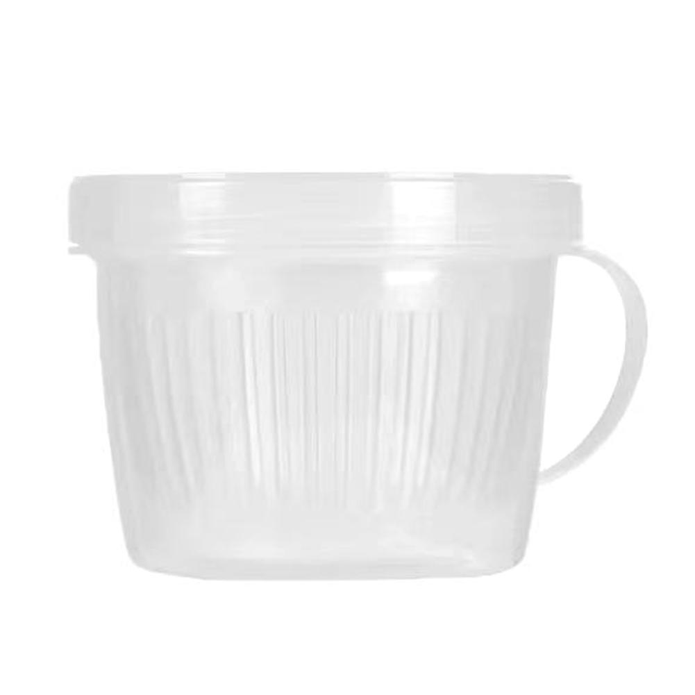 Buy Kitchen Round Storage Box Onion Ginger Garlic Drain Storage