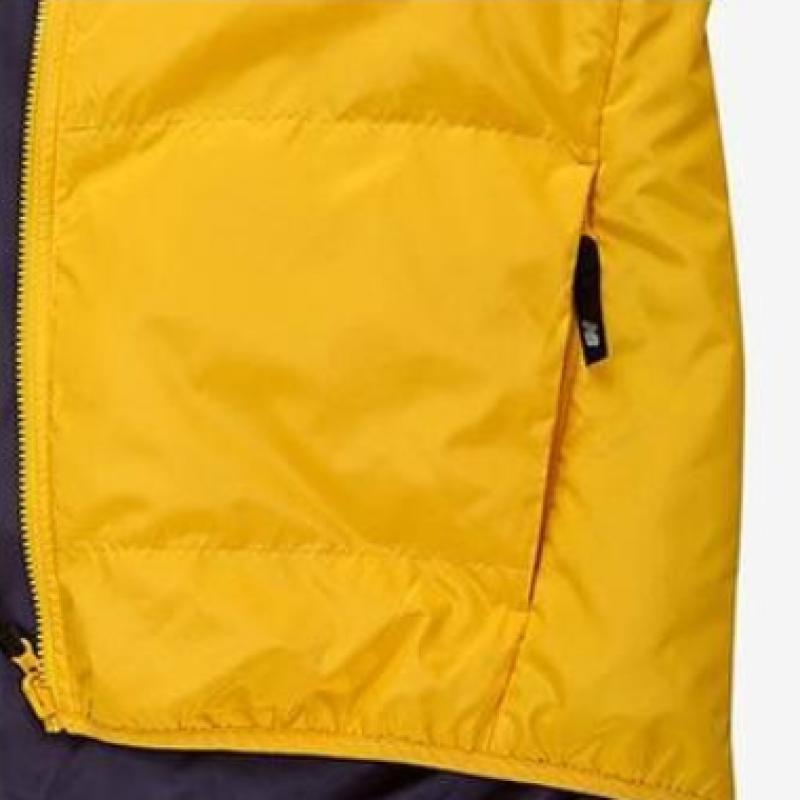 New Balance Unisex Reversible Duck Down Padded Jumper Yellow