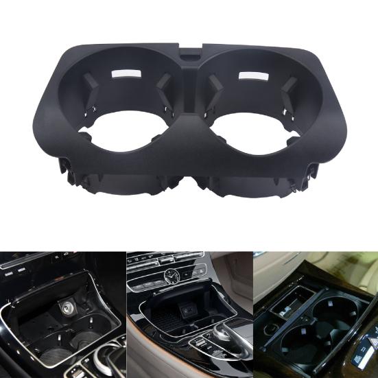 

Автомобильный держатель для чашки, стабильный противоскользящий черный вставной держатель для напитков, стойка A2056800691 для C43