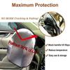 Universal Car Steering Wheel Sunshade Cover Heat Resistant Aluminum Foil Protectors For Most Vehicles