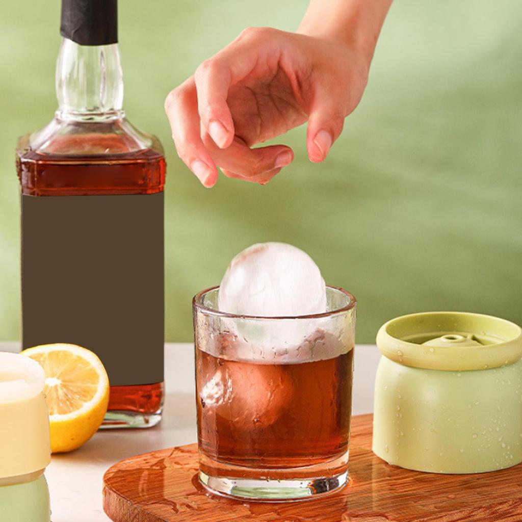 Ice Ball Mold Silicone Ice Cubes Tray Mould DIY Ice Ball Maker for Kitchen Bar Whiskey Cocktail Juice Tool summer Accessories