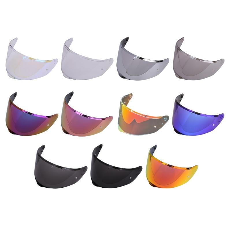 Curved PC Helmet Lens, Front Panel with Side Mount Holes for Daily Use and Travel Gear Care for FF820 RAPID III