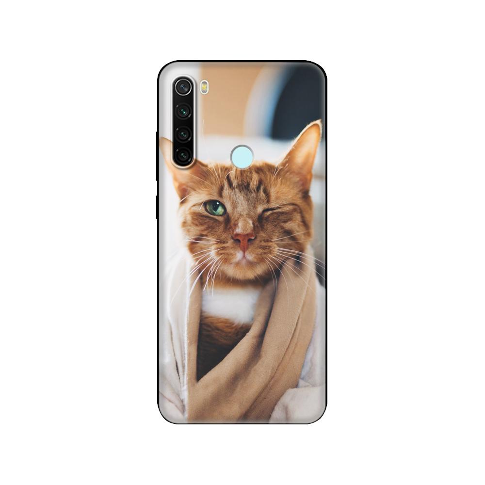 Für xiaomi Redmi Note 8T Hülle, Weiche Silikonhülle für xiaomi Redmi Note 8 Hülle T Fundas auf Redmi NOTE 8 PRO Coque schwarzes TPU-Case