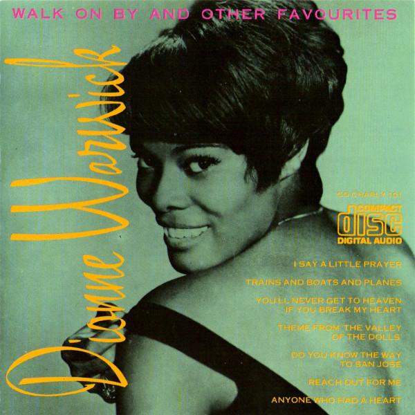 

CD DIONNE WARWICK - Walk on By CDCHARLY101 Charly R&B 1987 UK Soul/Funk Used