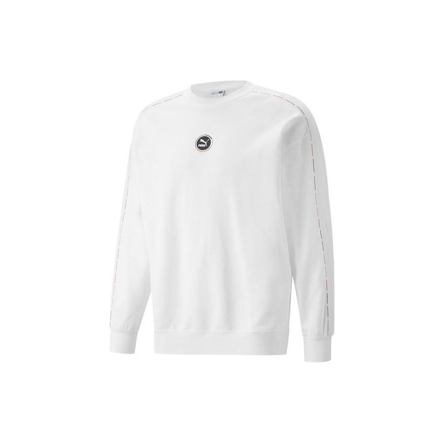 PUMA Small Logo Long Sleeve T-Shirt  White  Men s 535382-02 XL