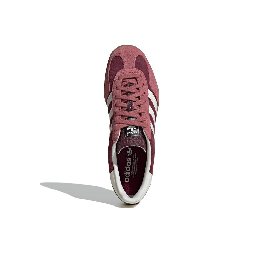 adidas Gazelle Indoor Maroon Gebraucht Karmesinrot Unisex Sneaker Rot Wolkenweiß IF9647