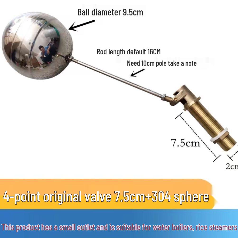 Rice Steamer and Steam Box Water Tank Float Valve - Steam Bun Oven Valve Accessories