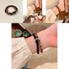 Handcrafted Geometric Beaded Bracelet With Natural Stones Unisex Vintage Ethnic Design