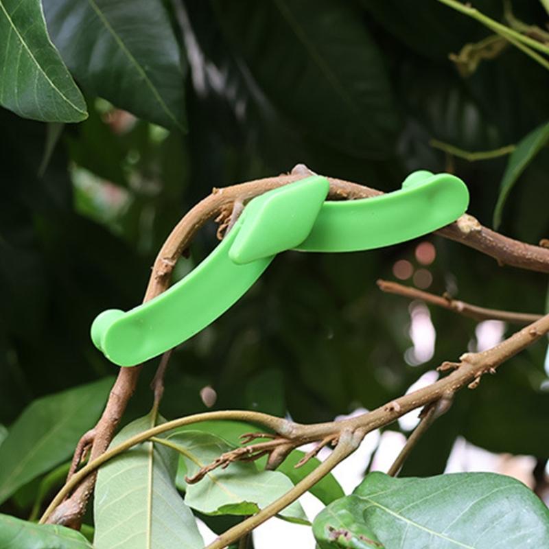 Adjustable Sturdy Plastic Plant Support Clips Suitable For Fruit Trees Bonsais Training Easy Installation No Tools Need