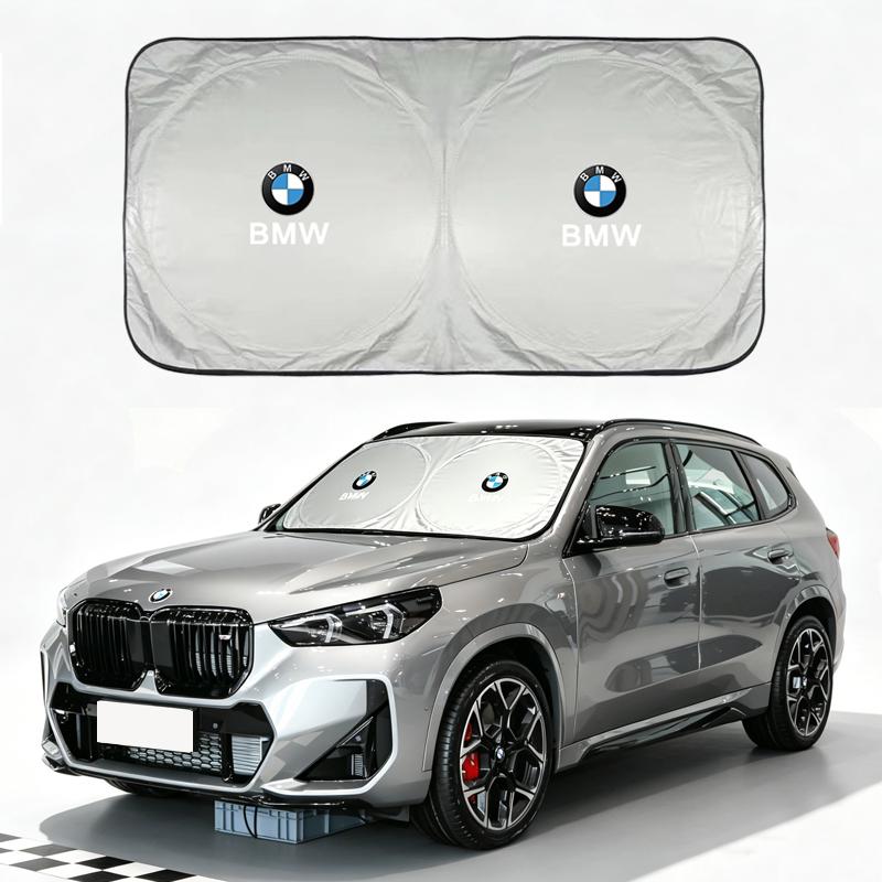 Car Sunshade Front Windshield Visor UV Protection For BMW G30 G32 G01 G02 G05 G06 G07 G26 G23 G22 F40 F20 G08 G16 X Glasses Clip KO2