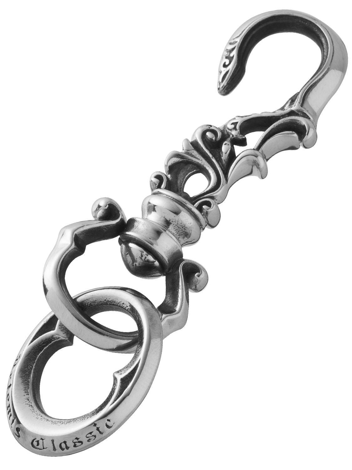 

ArtemisClassic Antique Wallet Hanger Brand Jewelry Keychain Key Ring Stainless Steel Accessory [Artemis Classic] ac-acwh0005 Men s