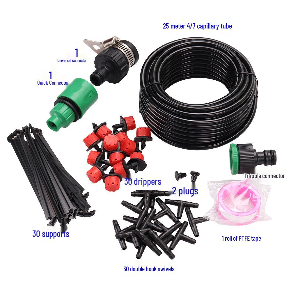 Little Red Riding Hood Eight-Hole Automatic Garden Drip Irrigation System Sprinkler Nozzle