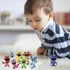 8Pcs Smiling Mini Figures Fun Characters for Boys Girls Birthday Party Supplies