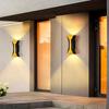 Waterproof Double Head Outdoor Wall Light for Bedroom, Villa, Hotel, Courtyard, Balcony, or Corridor