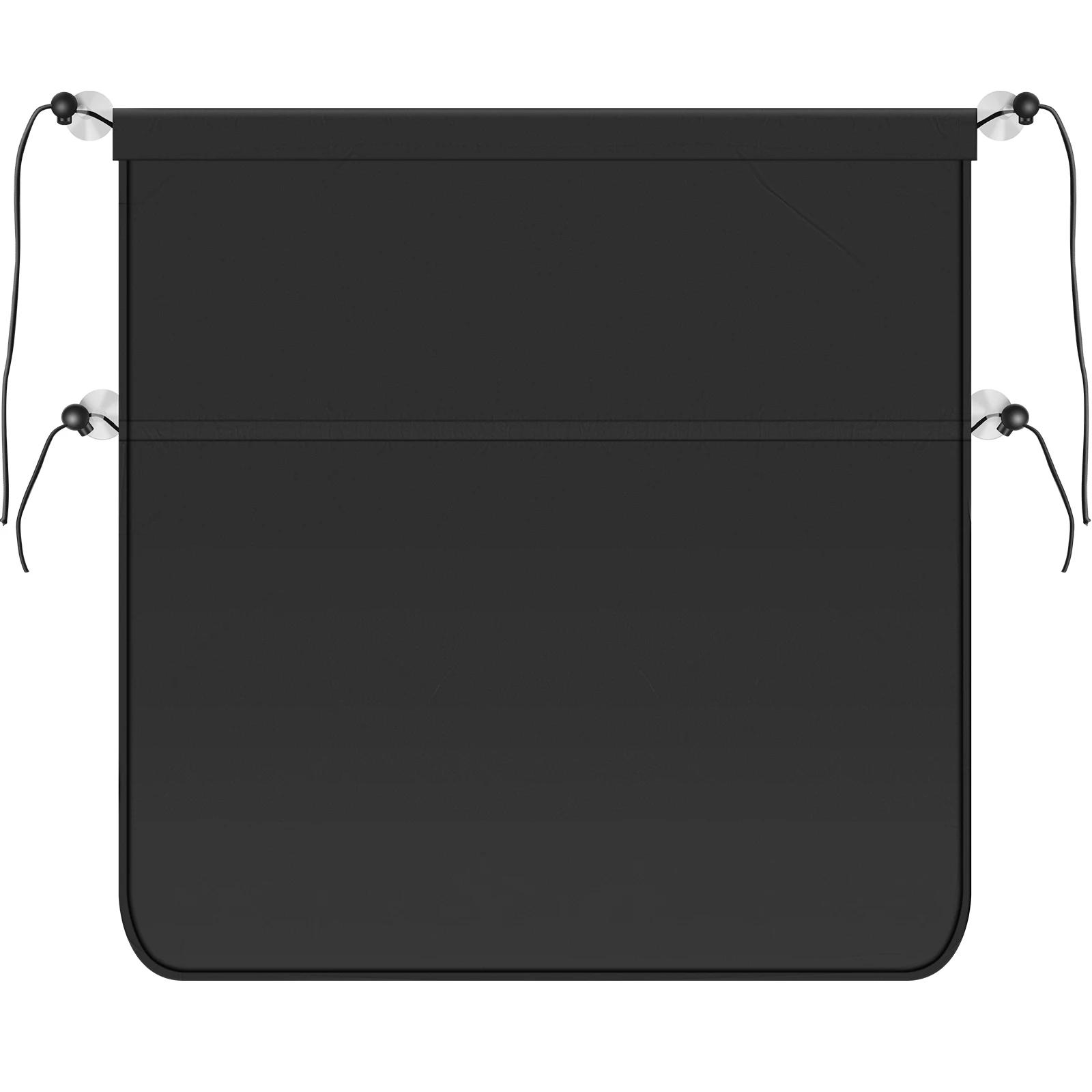 2Pcs Car Window Shade Universal Car Sunshade Curtain Lightweight Automotive Side Window Privacy Curtain with 8 Suction Cups