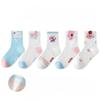 1-15 Years Children 5 Pairs Socks Spring and Summer Thin Mesh Crew Socks