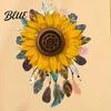 Exquisite Craftsmanship Jewelry 1 Pair Drop Earrings Sunflower Shape Lightweight