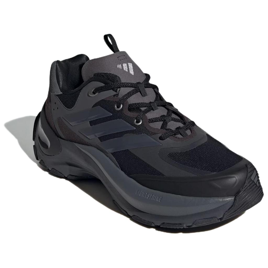 Adidas Maxxwavy Comfortable Versatile Low-Top Urban Commuting Running Shoes Unisex Sneakers Black JH9631