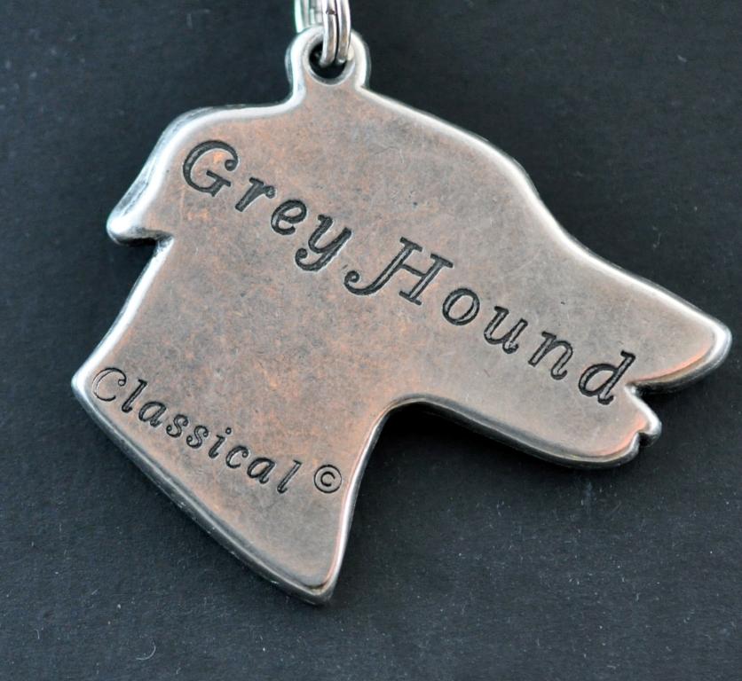 Greyhound, English Greyhound - Dog Necklace, Unique Jewellery for the Dog Fan, Unique Adder Pendant by Art-Dog Brand