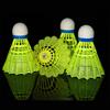4Pcs Nylon LED Badminton Shuttlecocks Badminton Indoor Outdoor Sport Training Badminton for Ball Training Game Tool Kits