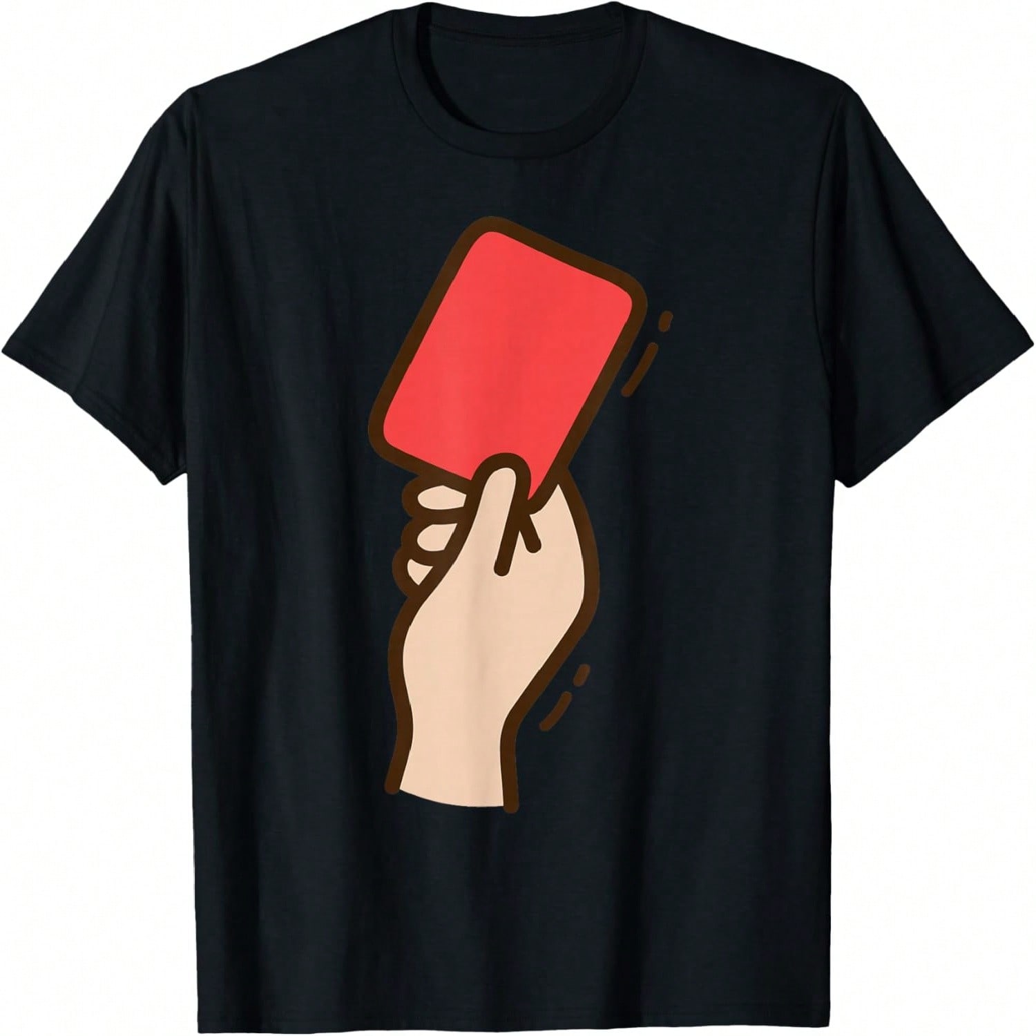 Funny Soccer Red Card T-Shirt S разноцветный