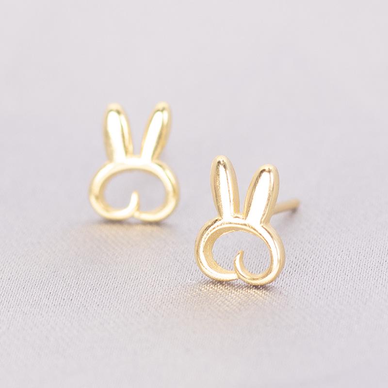 Modne koreańskie kolczyki sztyfty ze srebra s925: Prosty geometryczny design dla kobiet - 25 najlepiej sprzedających się stylów