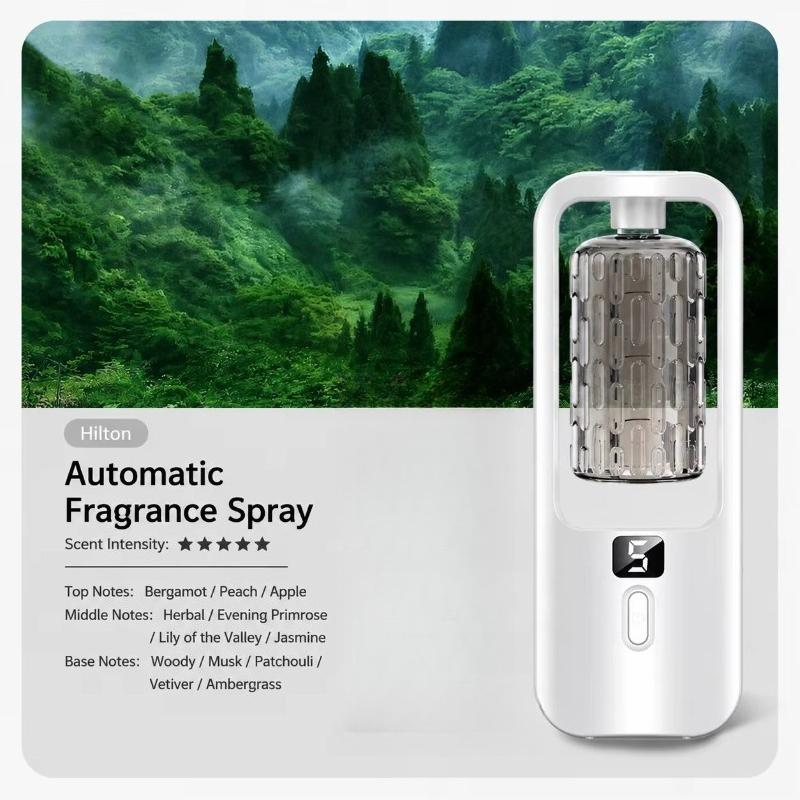 50ml Wall Mounted Aroma Diffuser Essential Oils Diffuser with Time Setting Air Purifying Fragrance Diffusing For Bedroom Toilet