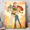 Disney Pearl Painting Toy Story Buzz Lightyear and Tris Handmade DIY Pearl Gem Painting Pictures Crafts Special Shape Home Wall Decoration