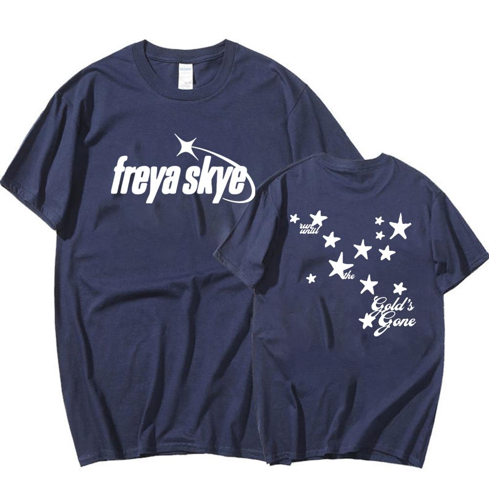 Freya Skye Golds Gone Tshirt Vintage Tour Two Sides Printed Tshirt Descendants Zombies Worlds Collide Tshirt Unisex Music Tops