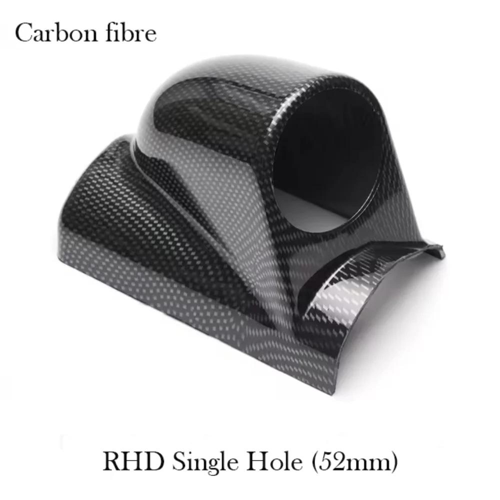 52mm Car Gauge Holder Single/Double Hole ABS Instrument Meter Rack Universal Car Auto Accessories for Left/Right Hand Drive