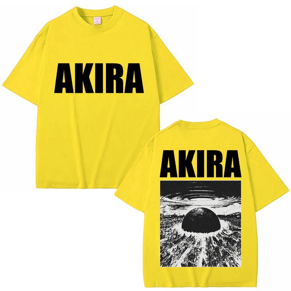 Japanese Anime New Tokyo Akira Tshirts Movie Science Fiction Masataro Kaneda T Shirt Unisex Women Loose 100 Cotton Unisexga T Shirts