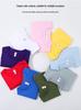 T-shirt Unisex Cotone Girocollo Manica Corta Vestibilità Larga - Colore Unito Traspirante per l'Estate