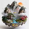 China Metal Fridge Stickers Hangzhou Souvenirs Huangshan Tianjin Guilin Guangxi Wuhan Xi An Zhangjiajie Fridge Magnets Gifts