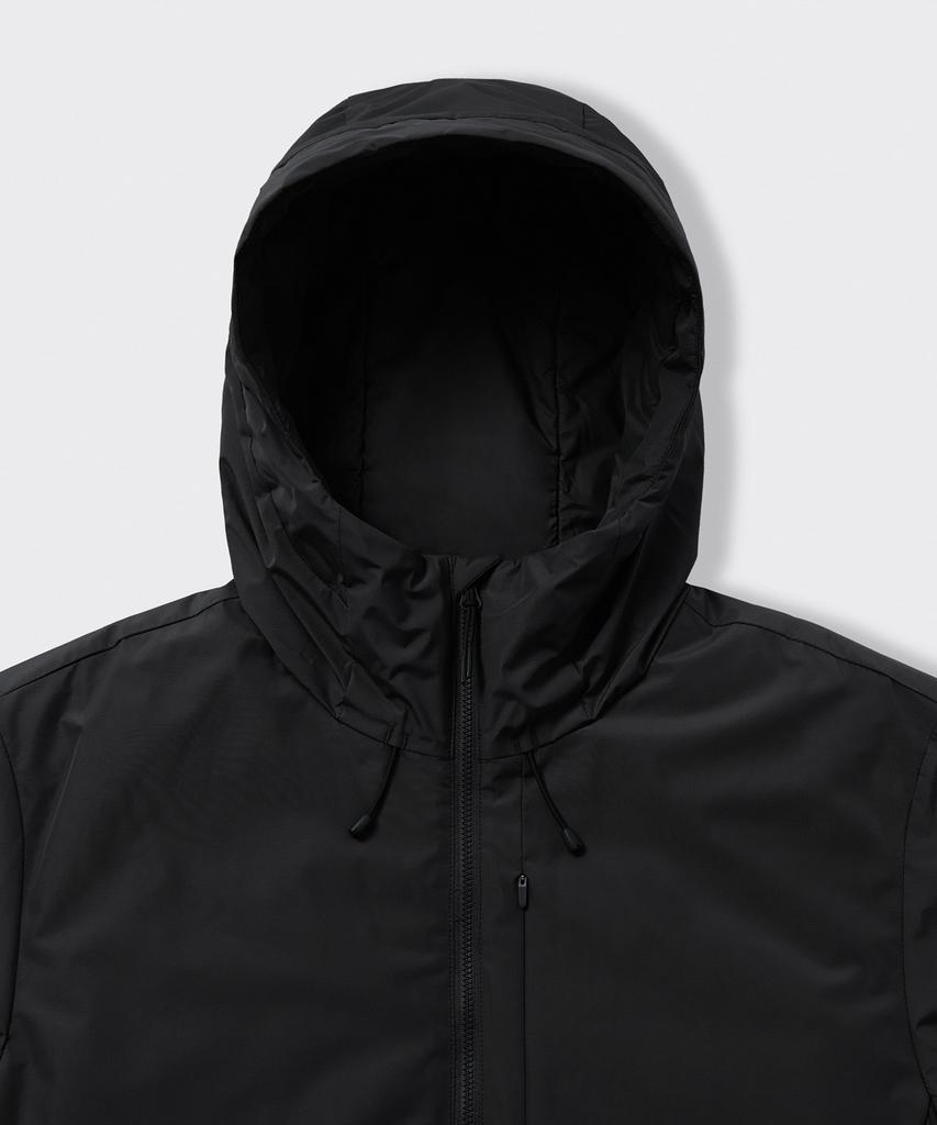 Musinsa Standard Hooded All-Round Padded Jacket [Black]