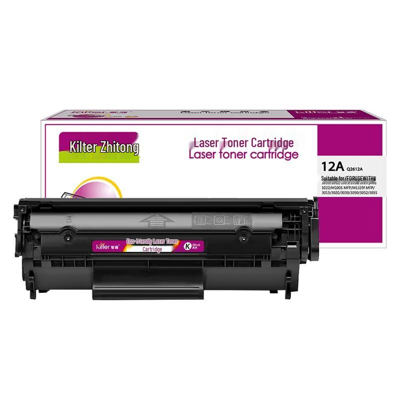 KILter Compatible 12A Q2612A Black Toner Cartridge