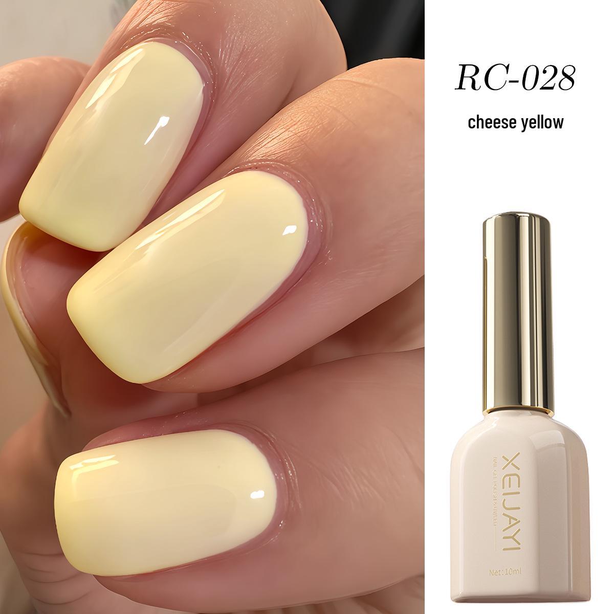 

Xiaoying 2025 Celebrity Style Whitening Nail Polish Gel - Yellow Cheese for Salons