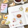 46Pcs/box My Favorite Delicious Food Label Stickers Decorative Stationery Stickers Scrapbooking DIY Diary Album Stick Label