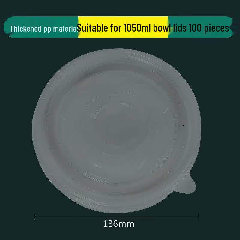Qiwei Disposable Kraft Paper Bowls with Lids