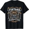 Vintage 1955 Shirt Funny Retro 64th Birthday Gift For Dad T-Shirt