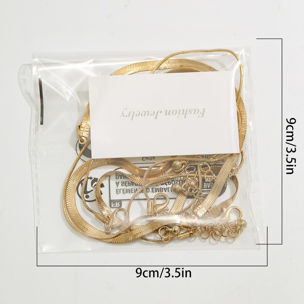 Double Snake Bone Jewellery Necklaces Women Hundreds Of Fine Chain Jumper Chain Hip Hop Set Necklace Jewellery