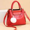 Ekte Mykt Skinn Håndveske Dame Koreansk Stil Bøtteveske Dame Casual Fargespill Stor Kapasitet Enkel Skulderveske